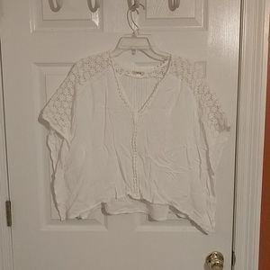 White Flower Power Shirt